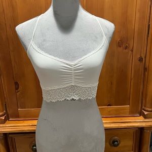 Aveto white bralette, Sz M